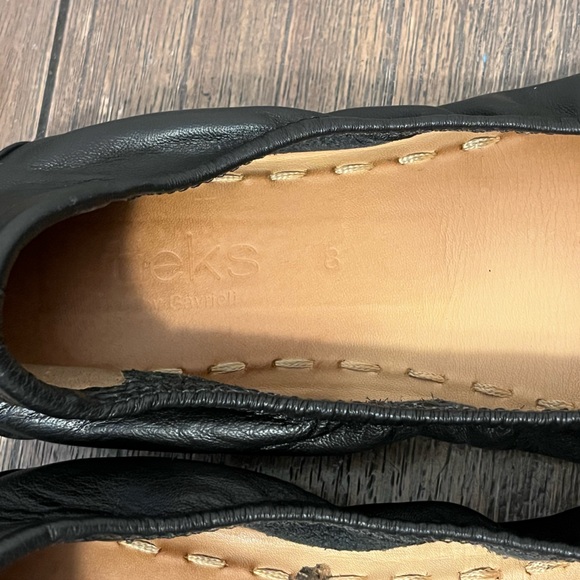 Tieks Black Leather Ballet Flats Womens size 8 - Picture 4 of 10